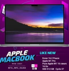 Apple 16 MacBook Pro M1 2021 (MDM)