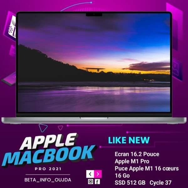 Apple 16 MacBook Pro M1 2021 (MDM)