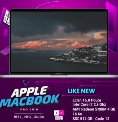 Apple MacBook Pro 16 2019 Intel Core i7 2.6 Ghz
