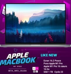 Apple MacBook Pro (16 pouces , M1 PRO)