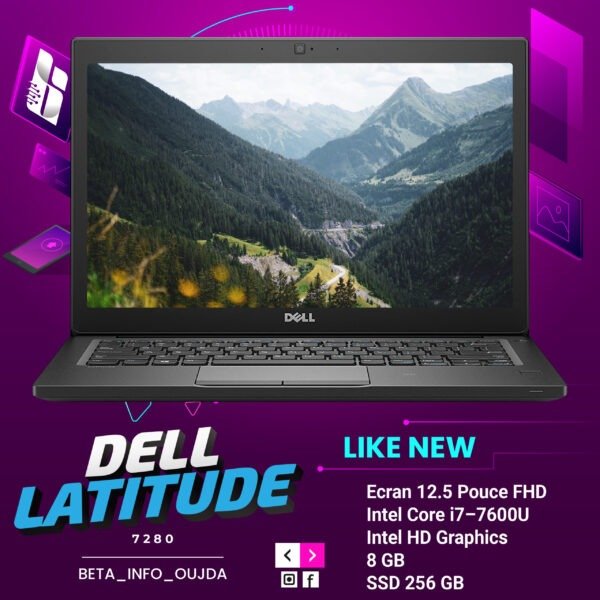 DELL Latitude 7280 – I7 7600U