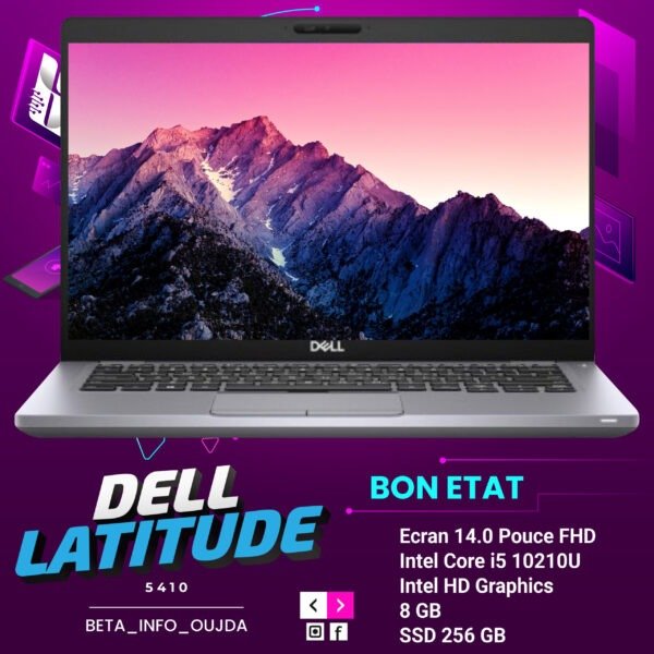 DELL LATITUDE 5410 I5 10210U 256 GO SSD