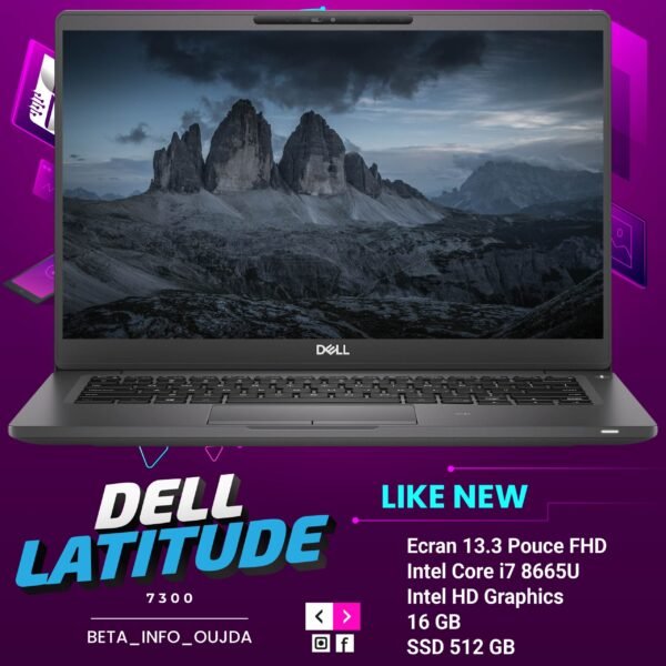 Dell Latitude 7300 Core i7 8665U