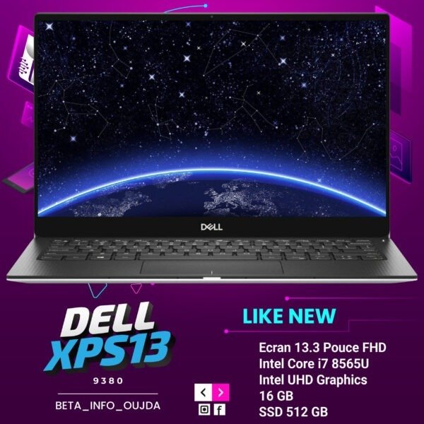 Dell XPS 13 9380 i7 8565U