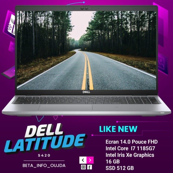 DELL LATITUDE 5420 Intel Core I7 1185G7