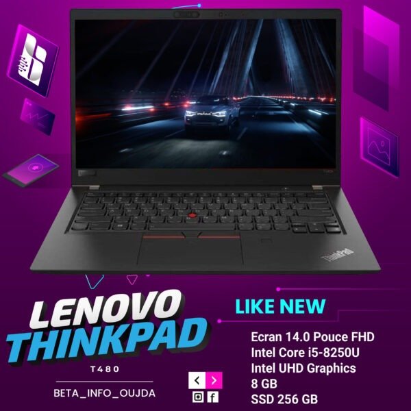 Lenovo Thinkpad T480 Core i5 8250U