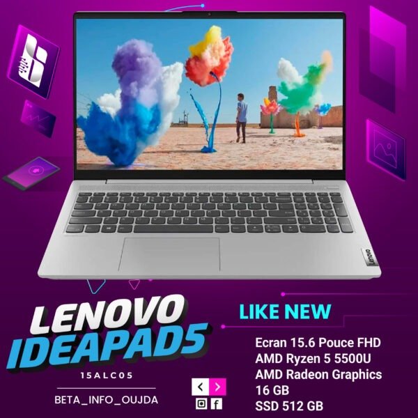 Lenovo ideapad 5 15ALC05 Ryzen 5 5500U