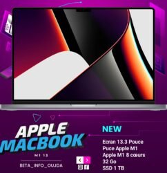 MacBook Pro 13 ( M1 / 32 RAM / 1 TB )