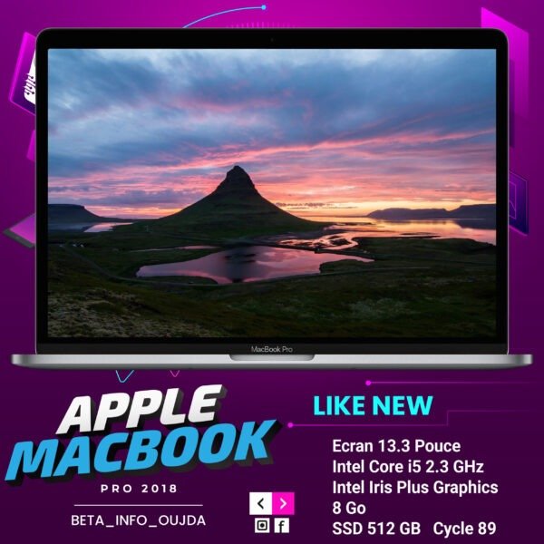 MacBook Pro 13 2018 Intel core i5 2.3 GHz