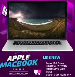 MacBook Pro Retina 15 2014 I7 2.2GHz 512 SSD
