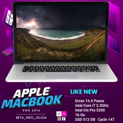 MacBook Pro Retina 15 2014 I7 2.2GHz 512 SSD