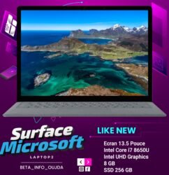 Microsoft Surface Laptop 2 – Intel Core i7 8650U