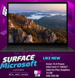 Microsoft Surface Laptop 3  Intel Core i7 1065G7 / 1.3 GHz
