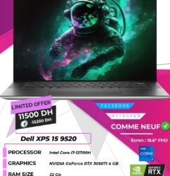 Dell XPS 15 9520 Core i7 12700H
