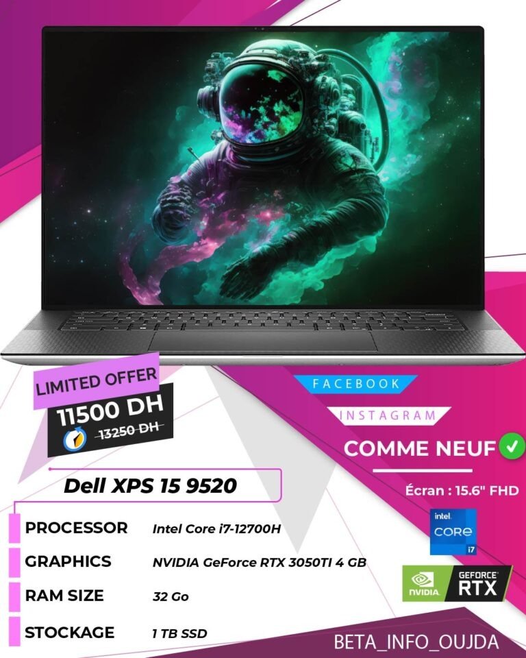Dell XPS 15 9520 Core i7 12700H