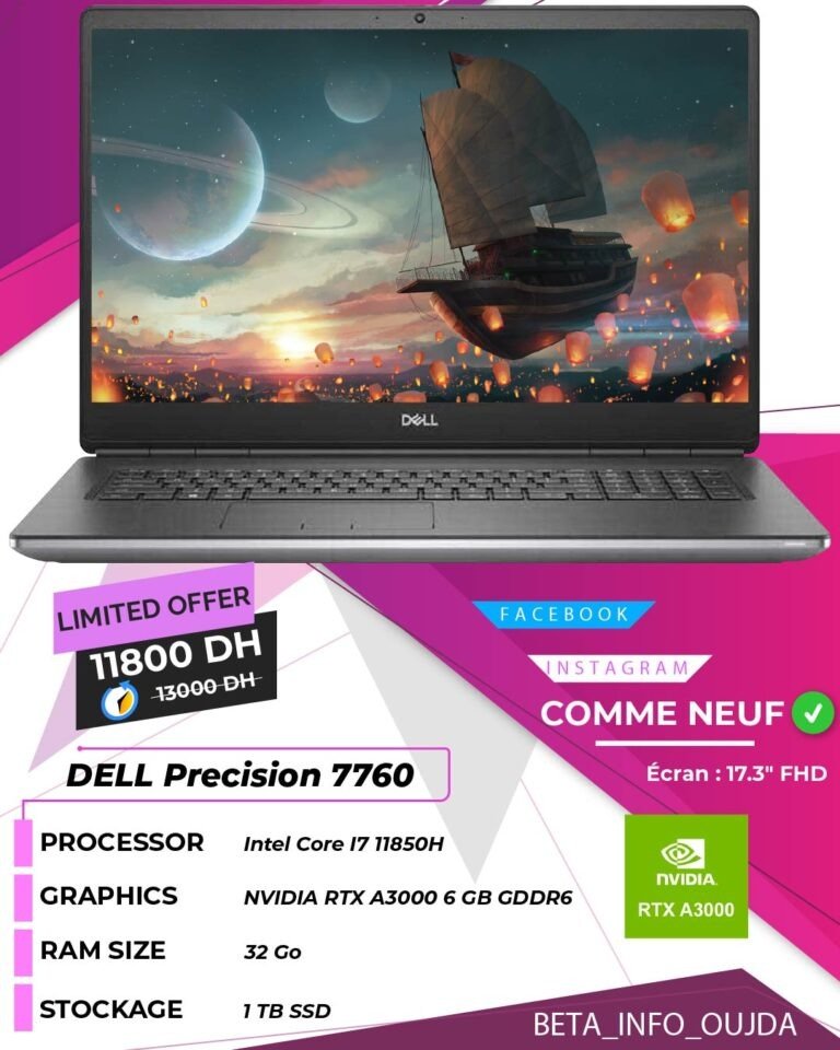 DELL Precision 7760 I7 11850H