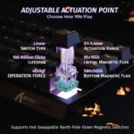 ATTACK SHARK X68 HE Noir (Magnetic Switch)