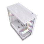 Boitier Gamer SG NV7 5 FAN ARGB BLANC
