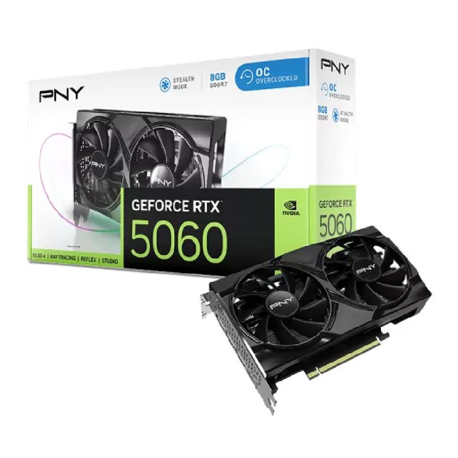 PNY GeForce RTX 5060 1 Untitled-1-01 PNY GeForce RTX 5060 8GB Dual Fan OC