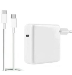 Chargeur pc portable apple original type-c 87w