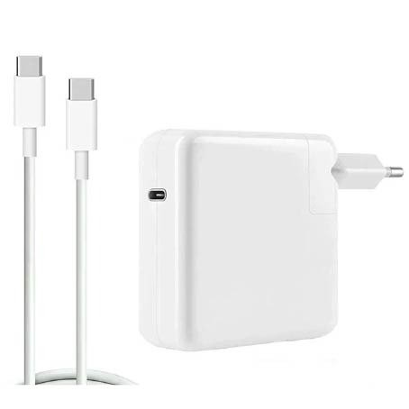 Chargeur pc portable apple original type-c 87w