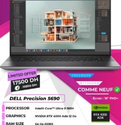 DELL Precision 5690 i9 13950HX / RTX 4000