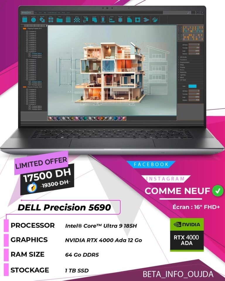 DELL Precision 5690 i9 13950HX / RTX 4000
